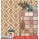 New Italy Design Deep Embossed PVC Wall Paper (350g/sqm 53CM*10M)